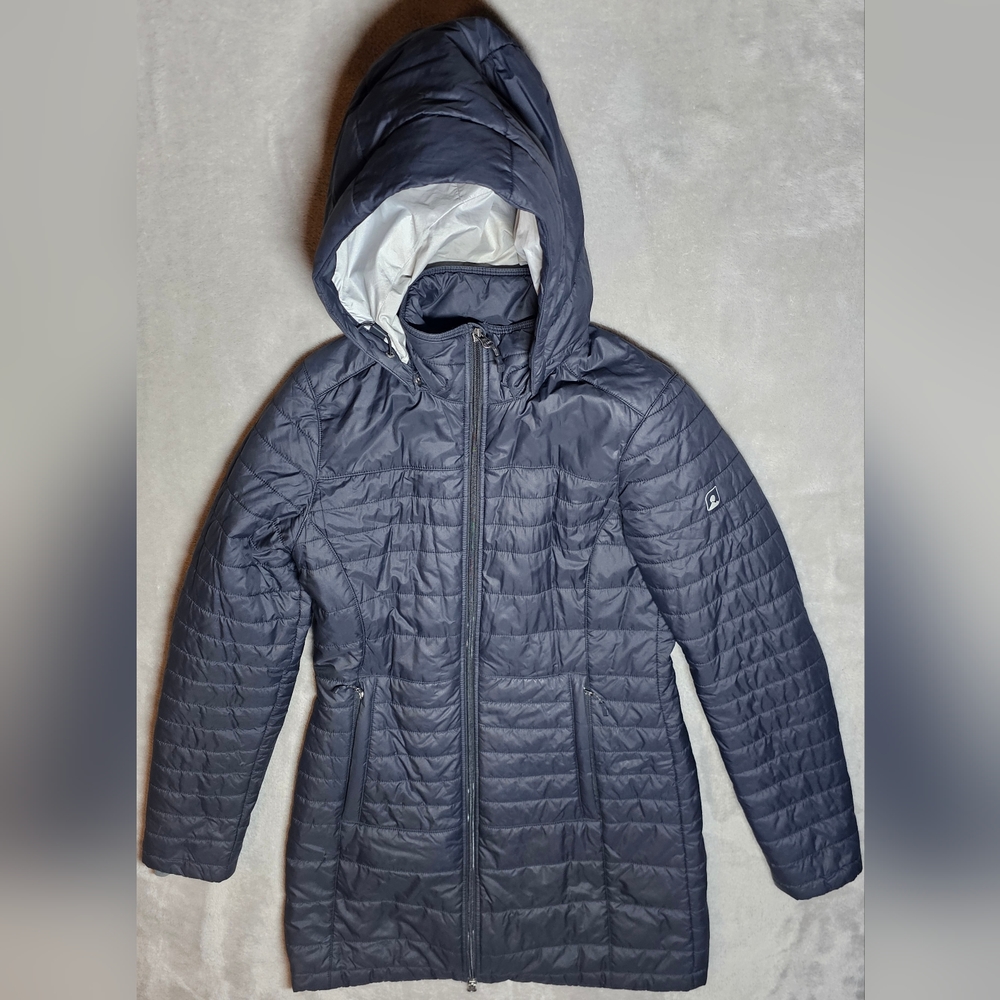 Eastern Mountain Sports‎ Pertex Full Zip Microlight Hood jacket XS